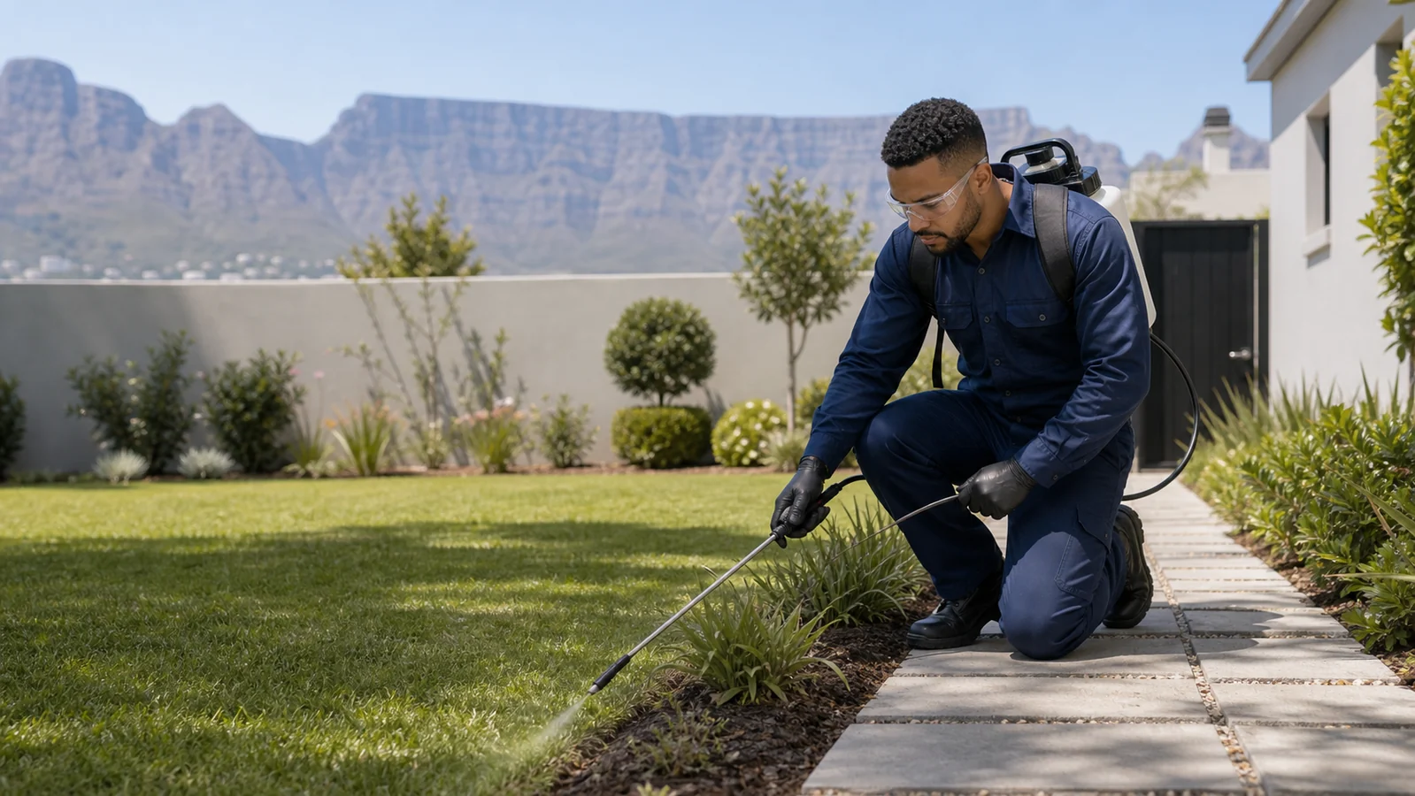 Tick control Cape Town outdoor garden perimeter treatment